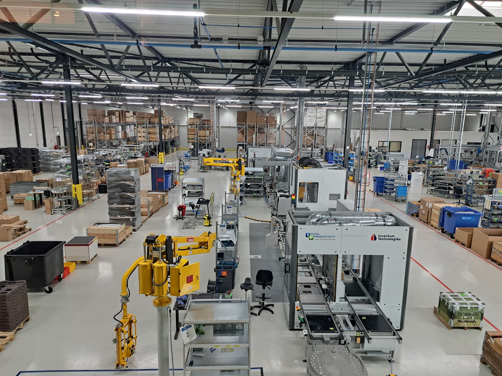 Hightech assemblage in Nederland