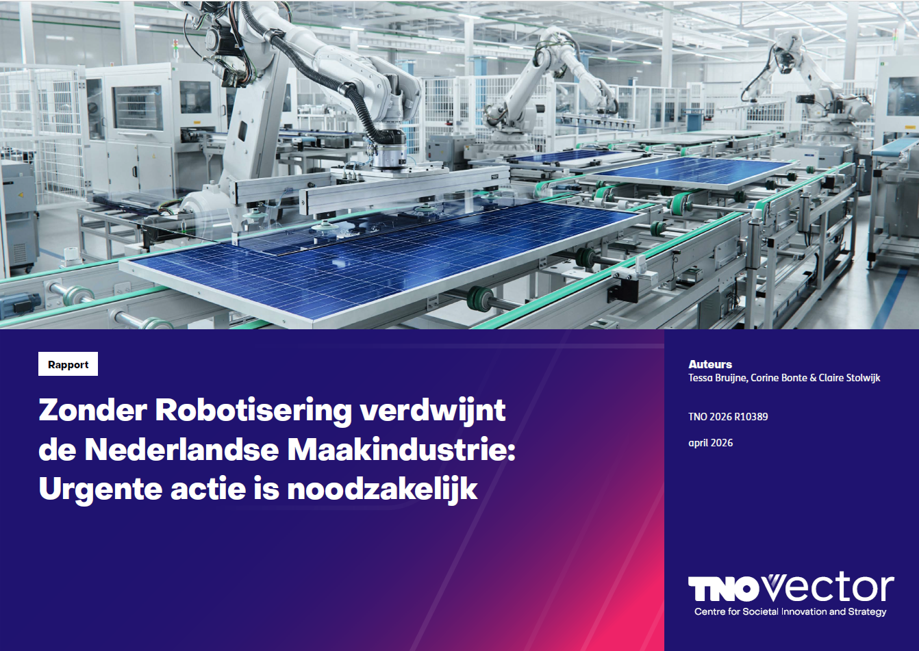 TNO rapport Robotisering