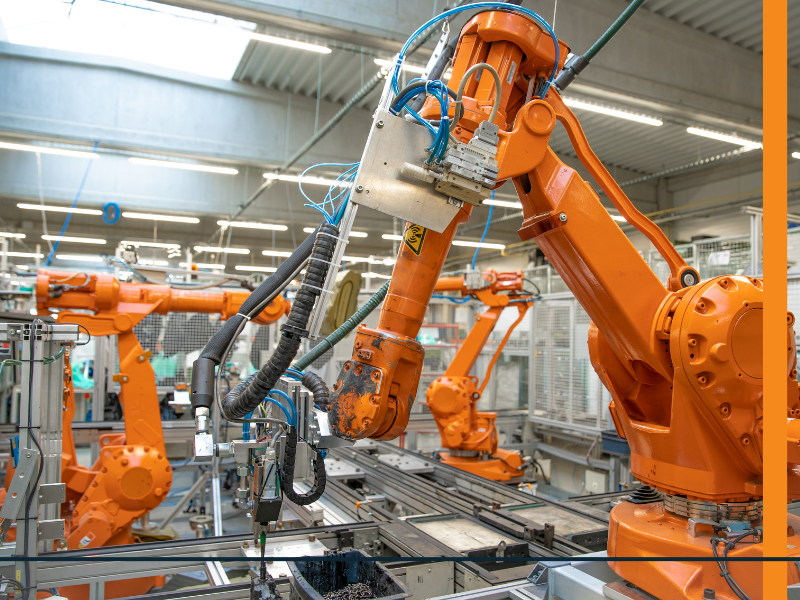 productie met robots