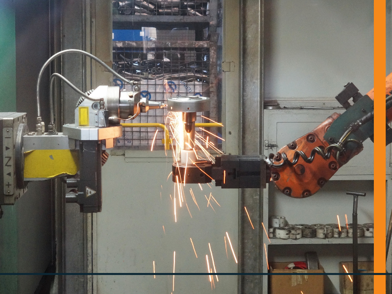 robot in fabriek automatisering