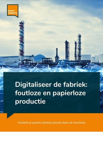 Digitaliseer de papierloze fabriek kaft